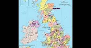 mapa de Reino Unido