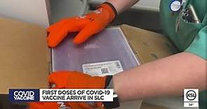 First Doses Of COVID-19 Vaccine Arrive In Utah