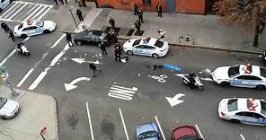 Execution scene aftermath: Two NYPD officers shot dead in Brooklyn | New York Post