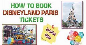 Disneyland, Paris ticket booking detailed video | How to book Disneyland Tickets | FastPass Ticket