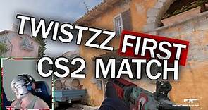 Twistzz - My FIRST CS2 match with ropz