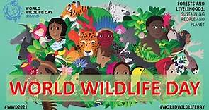 World Wildlife Day/3rd March 2022/Recovering key species for ecosystem restoration/wildlife week