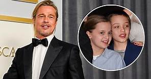 Brad Pitt se reúne con sus hijos en Italia, donde actualmente residen con Angelina Jolie