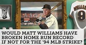 Would Matt Williams have broken home run record if no 1994 MLB strike? | Hindsight 2020 | NBC Sports