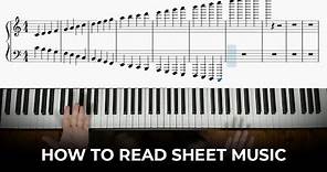 How To Read ALL 88 Notes On Piano