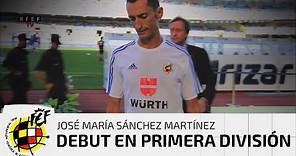 Vivimos con el colegiado José María Sánchez Martínez su debut en Primera División