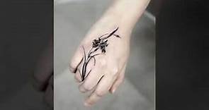 simple hand tattoos for girls | beautiful hand tattoos for women | small hand tattoo for girls .