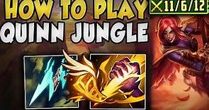 RANK 1 QUINN SHOWS YOU HOW TO DOMINATE WITH QUINN JUNGLE IN HIGH ELO (SLEEPER OP PICK)