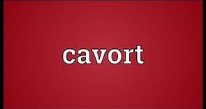 Cavort Meaning