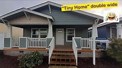 Tiny Home double wide, yep that's right.