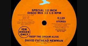 David Fathead Newman - Keep The Dream Alive - 1978