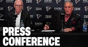 Atlanta Falcons Owner & Chairman Arthur Blank and CEO Rich McKay discuss coaching change