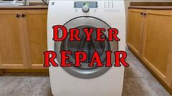 Dryer Repair: No Heat Running Cold Diagnosis Procedure.