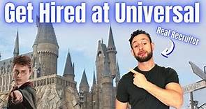 Universal Studios Job Interview Questions and Answers