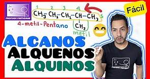 ✅ALCANOS ALQUENOS Y ALQUINOS | 𝙄𝙙𝙚𝙖𝙡 𝙥𝙖𝙧𝙖 𝘼𝙋𝙍𝙀𝙉𝘿𝙀𝙍 😎​🫵​💯​| Química ORGÁNICA