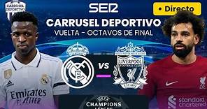 🏆⚽️ REAL MADRID vs LIVERPOOL 1ª PARTE | Vuelta Octavos de la UEFA Champions League EN DIRECTO