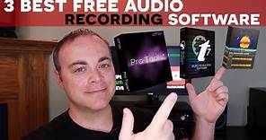 Best Free Audio Recording Software For Windows 10