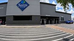 Shopping at Sam's Club on W Colonial Drive - Orlando, FL. Variety of grocery items and home goods.