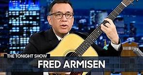 Fred Armisen Shows Off His Hidden Talent (Peeking Around Corners) and Musical Impressions (Extended)