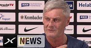 Armin Veh: "Haben guten Torwart im Tor stehen" | Eintracht Frankfurt - Hertha BSC Berlin 1:1
