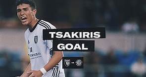 Goal: Niko Tsakiris for San Jose