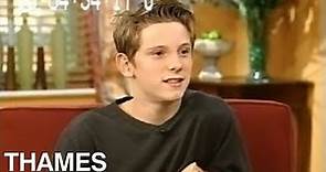 Jamie Bell interview | Open House with Gloria Hunniford | 2000