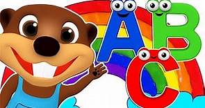 Children Learn Colors & ABCs with Rainbow Coloring, ABC Song for Toddlers | Kids Songs Colour Rhymes