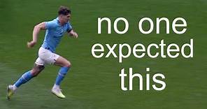 John Stones wasn't supposed to be the best midfielder ..