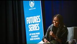 Mrs. Obama visits Hyde Park Academy
