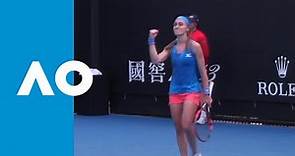 Zarina Diyas v Aleksandra Krunic match highlights (1R) | Australian Open 2019
