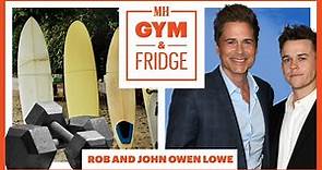 Rob and John Owen Lowe Show Off Their Gym & Fridge | Gym & Fridge | Men's Health