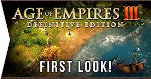 AGE OF EMPIRES III: Definitive Edition ► Tutorial Basics! - Gameplay Impressions & Early Look