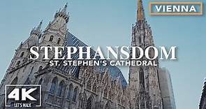 Stephansdom Vienna (St. Stephen's Cathedral) Walk Tour2021 | 4K Austria Travel Guide with City Sound