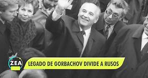 Legado de Mijaíl Gorbachov divide a los rusos