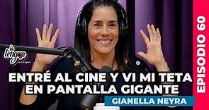 ENTRÉ AL CINE Y VI MI T3T4 EN PANTALLA GIGANTE - Gianella Neyra en La Lengua
