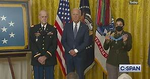 Medal of Honor Ceremony for Army Captain Larry Taylor