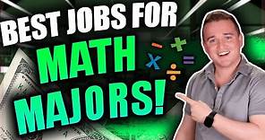 Highest Paying Jobs For Math Majors!! (Top 10)