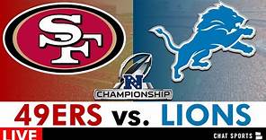 49ers vs. Lions Live Streaming Scoreboard, Play-By-Play, Highlights, Stats; NFL Playoffs 2024 On FOX