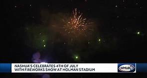 Fourth of July fireworks celebration held at Holman Stadium