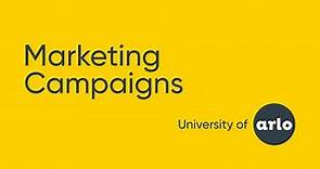 Marketing Campaigns Overview | Arlo Training Management Software
