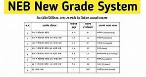 New Grade System || New Grading System in Nepal 2079 Class 12 ||