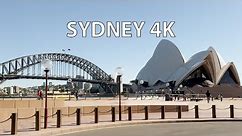 Sydney 4K HDR - Driving Downtown - Australia