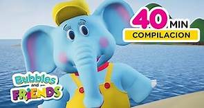 40 minutos de tus episodios favoritos de Bubbles y sus amigos | compilacion para ninos en espanol