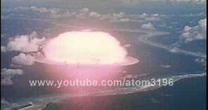 HD 1946 atomic bomb test operation crossroads Able shot in color