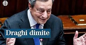 Mario Draghi dimite tras perder la mayoría para gobernar Italia