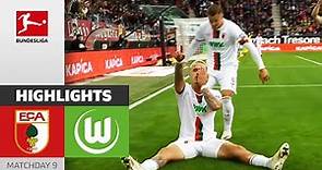 FC Augsburg - VfL Wolfsburg 3-2 | Highlights | Matchday 9 – Bundesliga 2023/24
