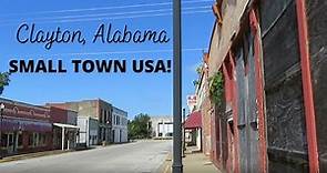 Clayton, Alabama Small Town USA! Historic Downtown - Murals - Home of the Unusual Octagon House