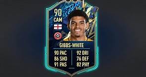How to get the Morgan Gibbs-White FIFA 22 EFL TOTS card?