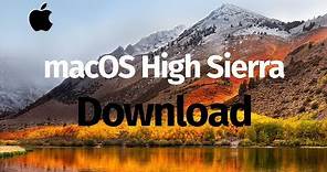 How to Download macOS High Sierra