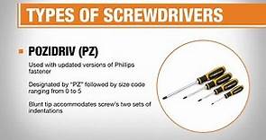 Types of Screwdrivers
